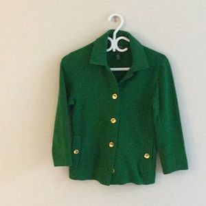 Ralph Lauren cotton knit jacket